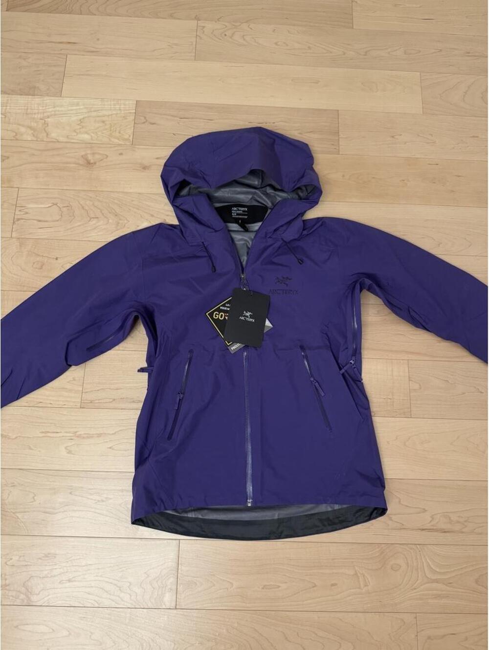 Purple Arc'teryx Beta LT jacket